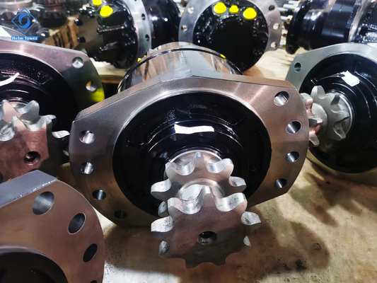 Мотора колеса Rexroth MCR05 вращающий момент гидравлического низкоскоростной высокий с тормозом, двойным управлением скоростью