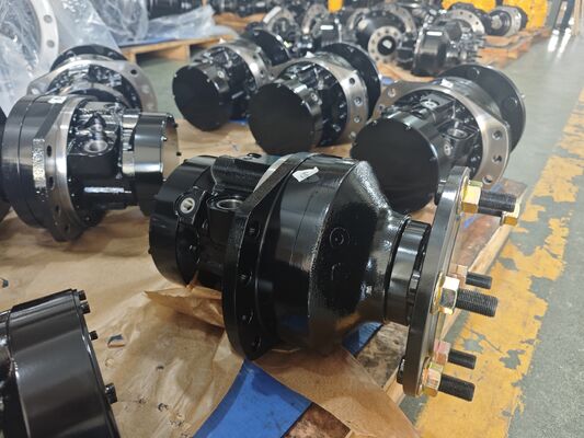 Максимальное давление 45 МПа, гидромотор высокого крутящего момента, разработанный для строительной техники, обеспечивающий крутящий момент и длительный срок службы